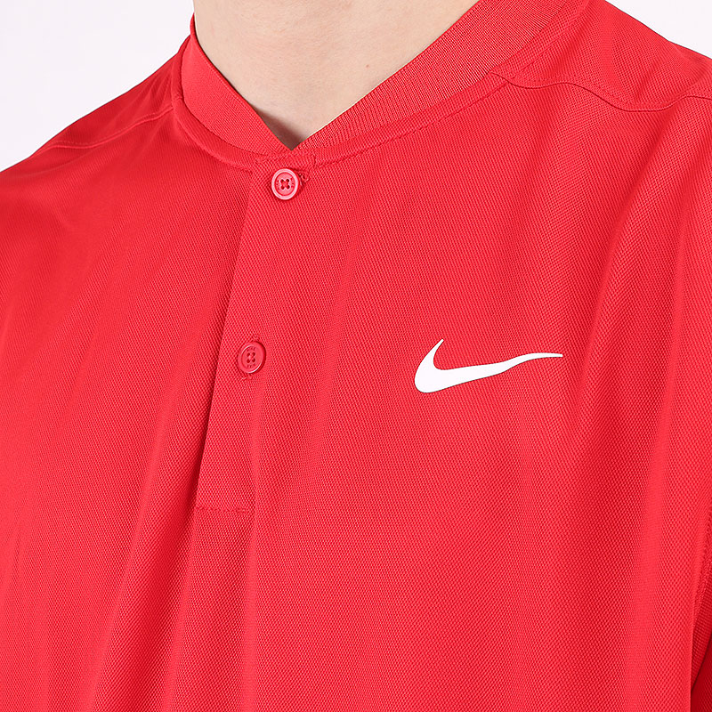 мужская красная футболка Nike Dri-FIT Victory Golf Polo BV6235-657 - цена, описание, фото 2
